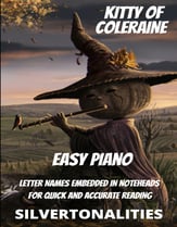 Kitty of Coleraine Traditional Irish Folk Song for Easy Piano piano sheet music cover
